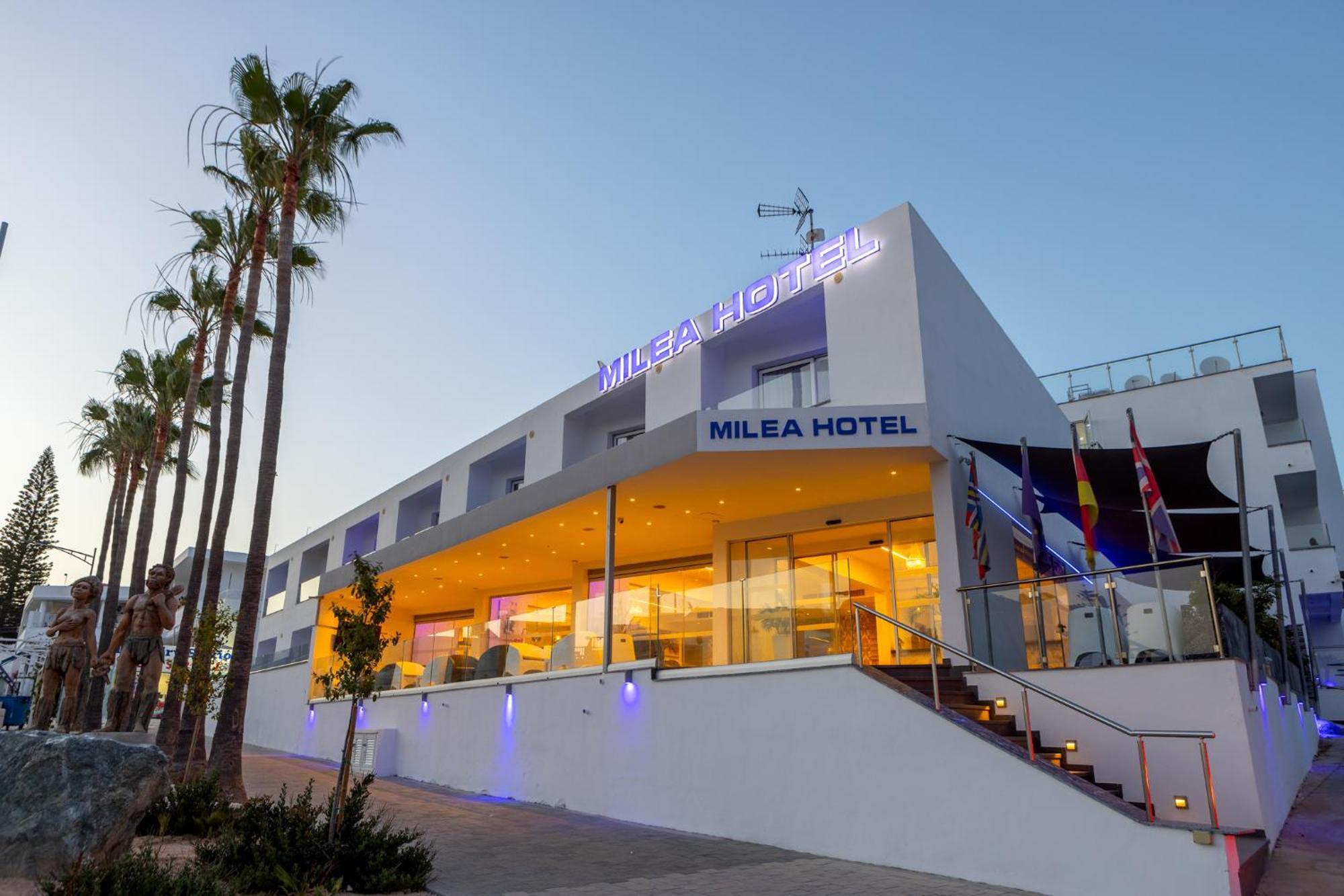 Milea Hotel Ajía Nápa Kültér fotó